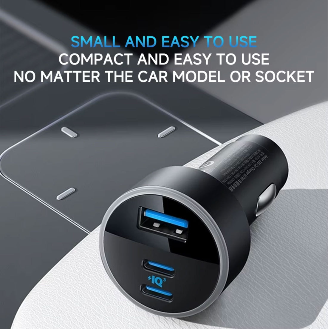 Anker Car Charger 335 USB-C 67W 3-Port Compact Fast Charger
