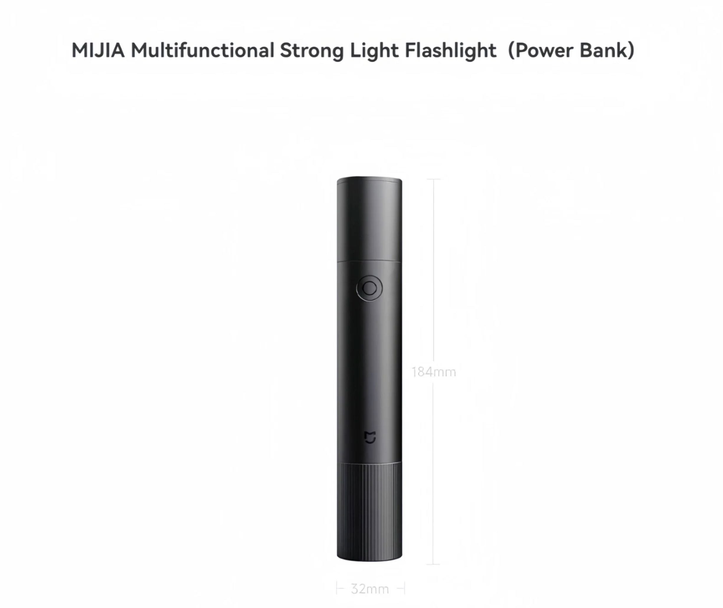 Xiaomi Mijia Multi-functional Ultra Bright Torch LED Flashlight Window Breaker Safety Belt Cutter Car Emergency Light