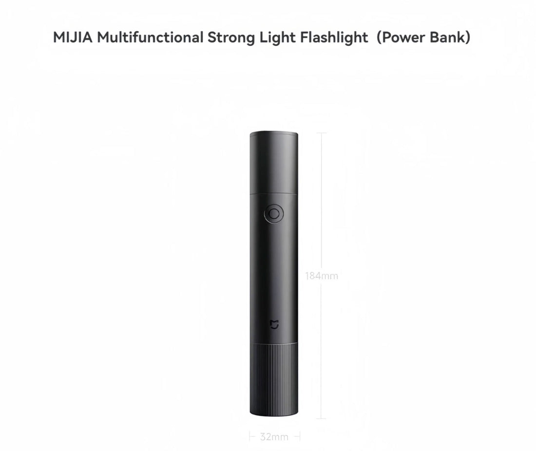 Xiaomi Mijia Multi-functional Ultra Bright Torch LED Flashlight Window Breaker Safety Belt Cutter Car Emergency Light